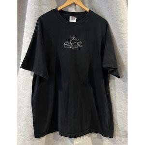 Vintage Orange County Choppers Shirt Mens 2XL‎ Faded Black Short Sleeve Moto Y2K